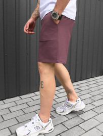 Spodenki Staff mac purple bordo