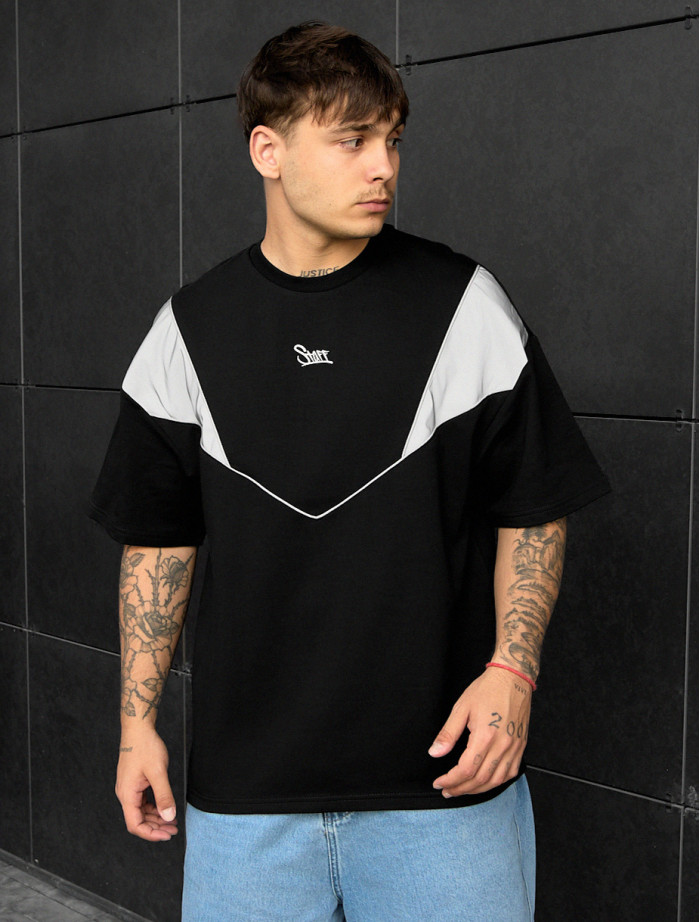 Koszulka Staff reflective logo oversize