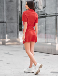 Komplet polo + spódnica Staff red