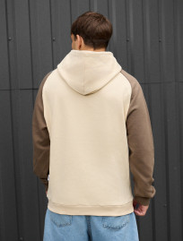 Bluza Staff milk & brown oversize