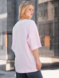 Koszulka Staff ri light pink oversize