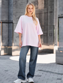 Koszulka Staff ri light pink oversize
