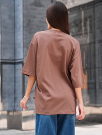 Koszulka Staff ri brown oversize