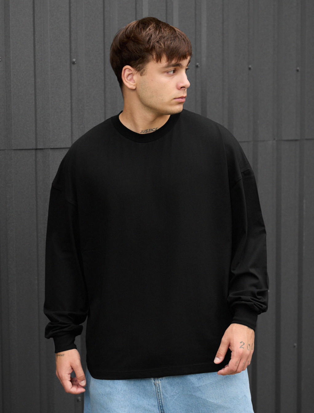 Longsleeve Staff black 2 oversize