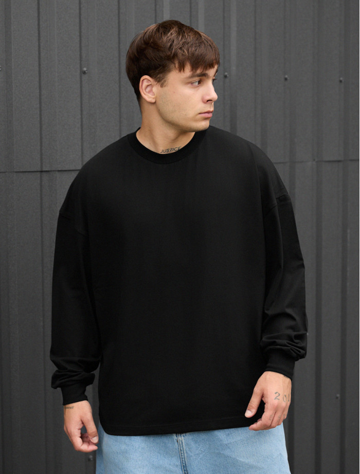 Longsleeve Staff black 2 oversize
