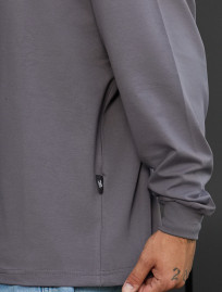 Longsleeve Staff gray 2 oversize