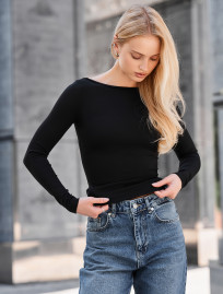 Longsleeve Staff ho black