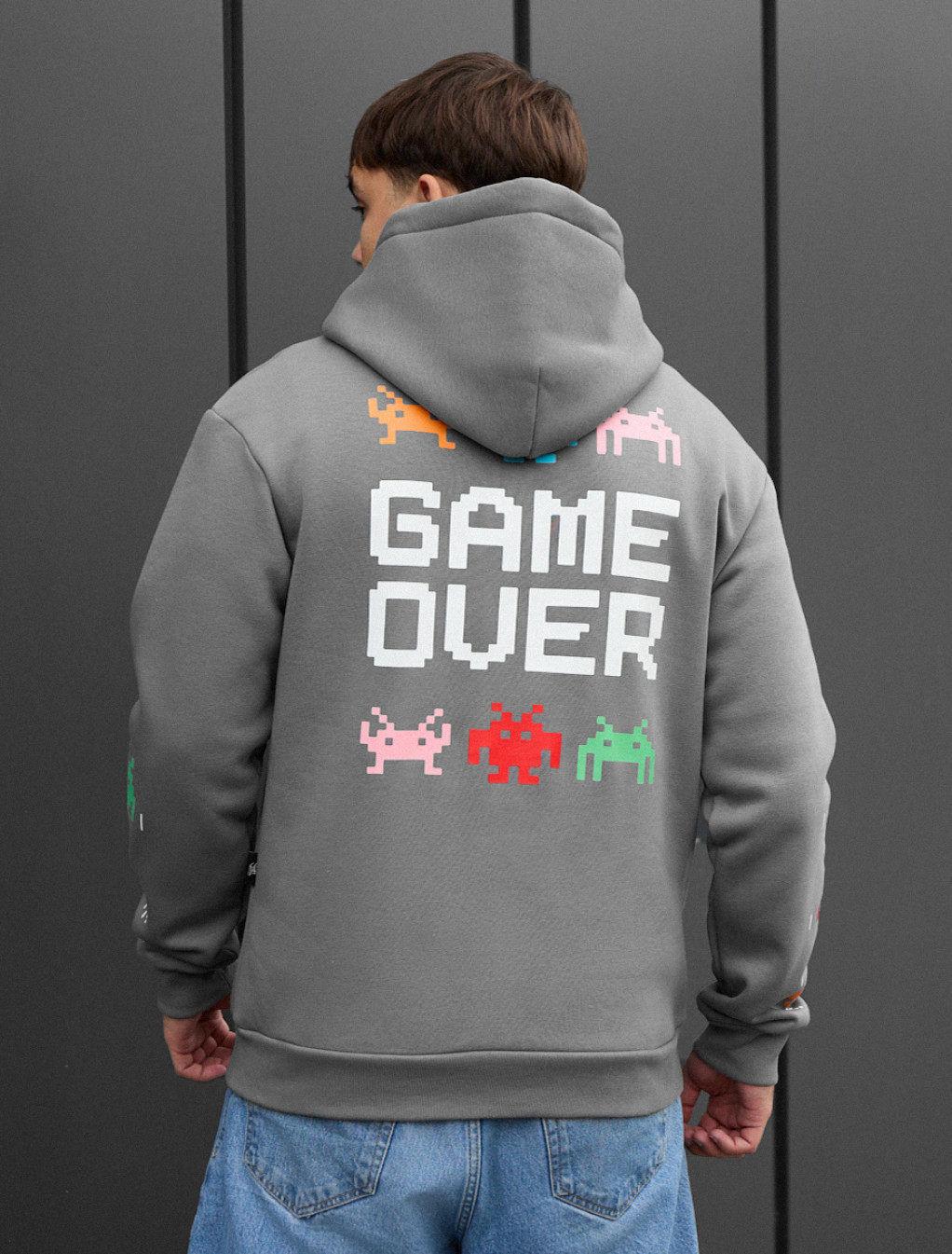Bluza z kapturem Staff game over fleece