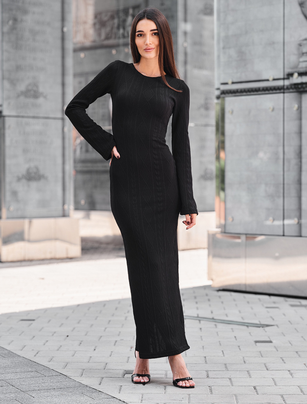 Sukienka Staff col black