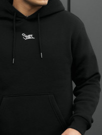 Bluza Staff black logo fleece
