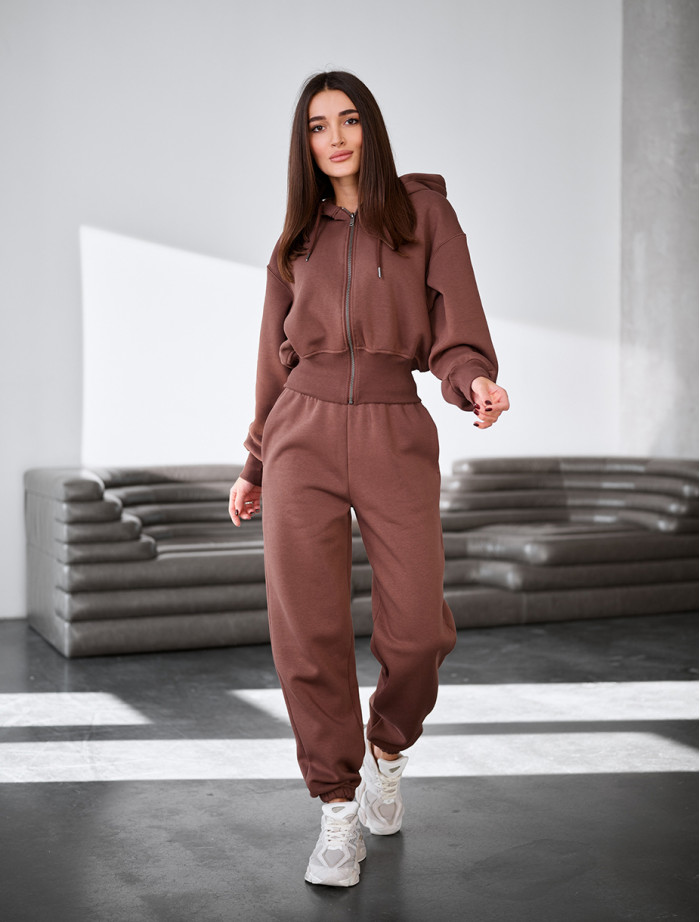 Dres Staff san brown fleece