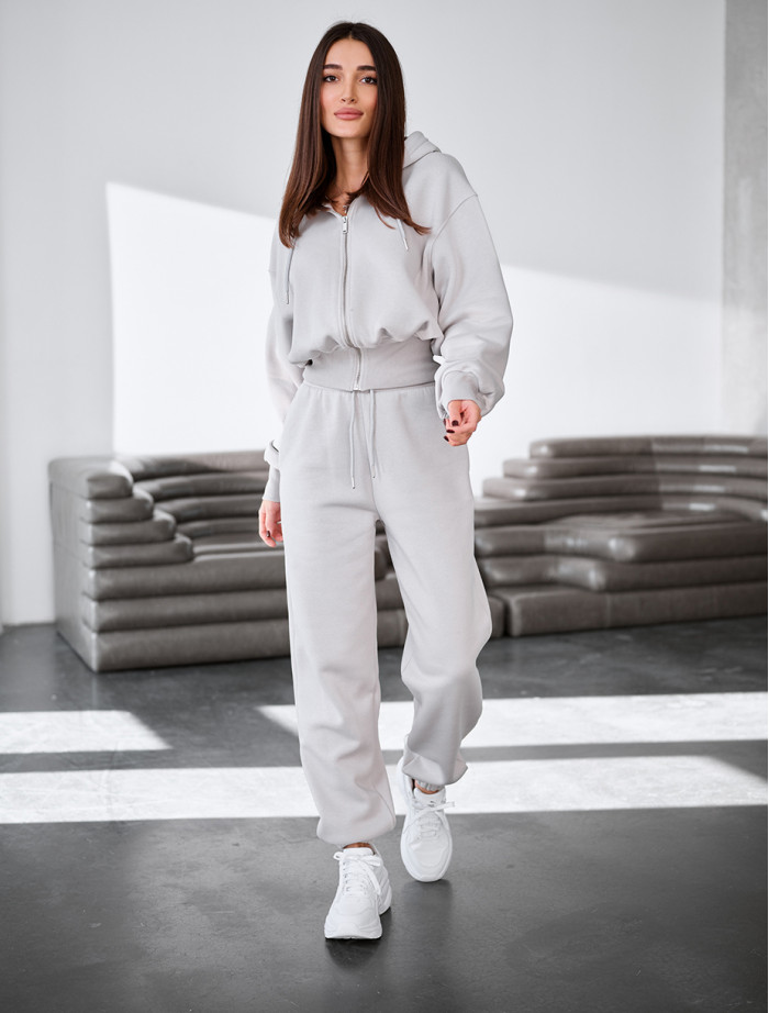 Dres Staff san light gray fleece