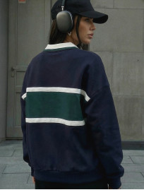 Bluza Staff nul logo oversize fleece