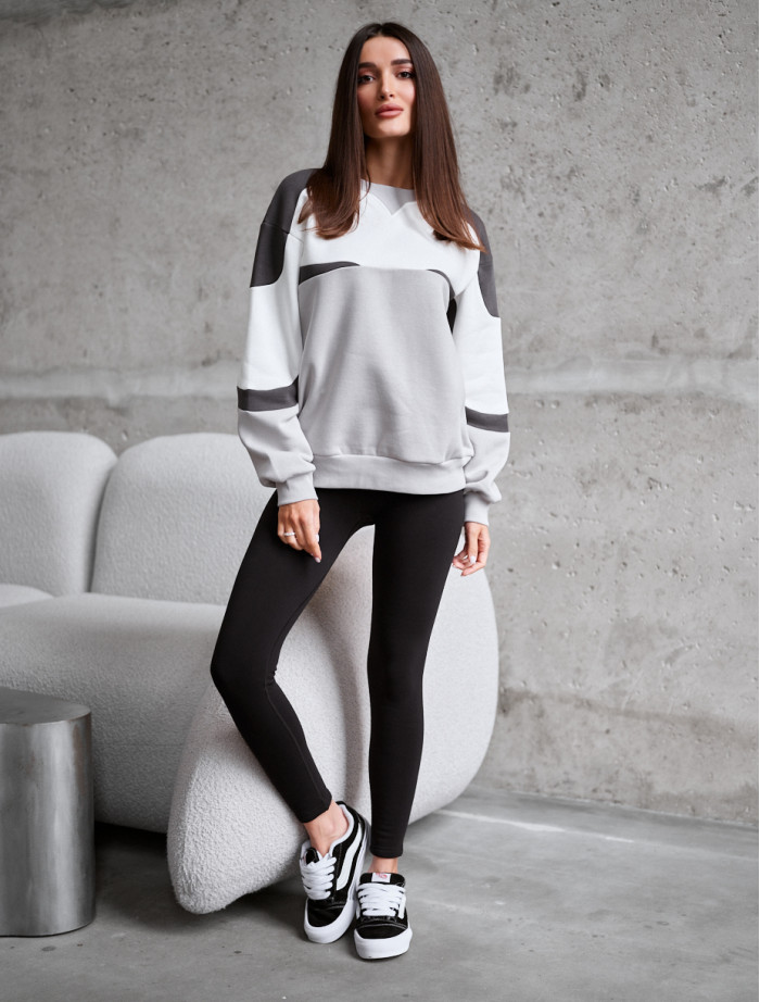 Bluza Staff ric 2 oversize fleece