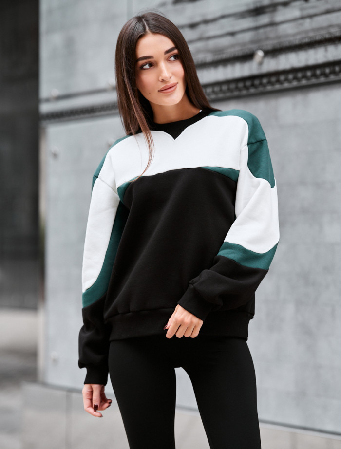 Bluza Staff ric oversize fleece