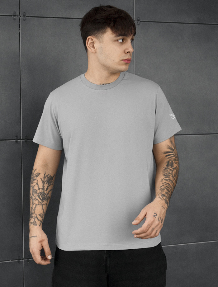 Koszulka Staff pi light gray logo