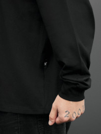 Longsleeve Staff la black oversize