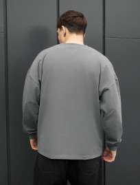 Longsleeve Staff la gray oversize