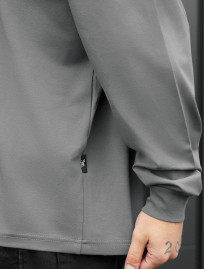 Longsleeve Staff la gray oversize