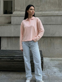 Longsleeve Staff mel coral