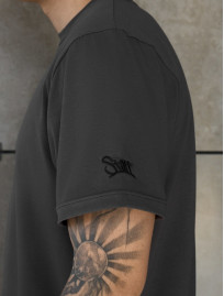 Koszulka Staff dark gray logo