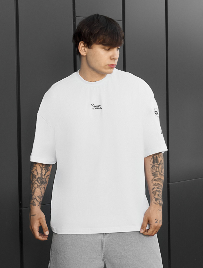 Koszulka Staff logo & birds oversize