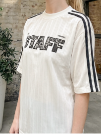 Komplet koszulka + spodenki Staff joy logo white
