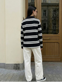 Longsleeve Staff fr black & white
