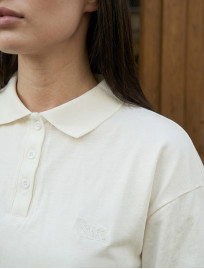 Longsleeve Staff mel white