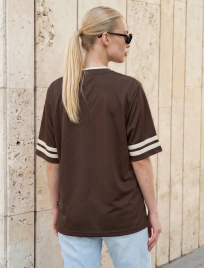 Koszulka Staff original 13 brown oversize