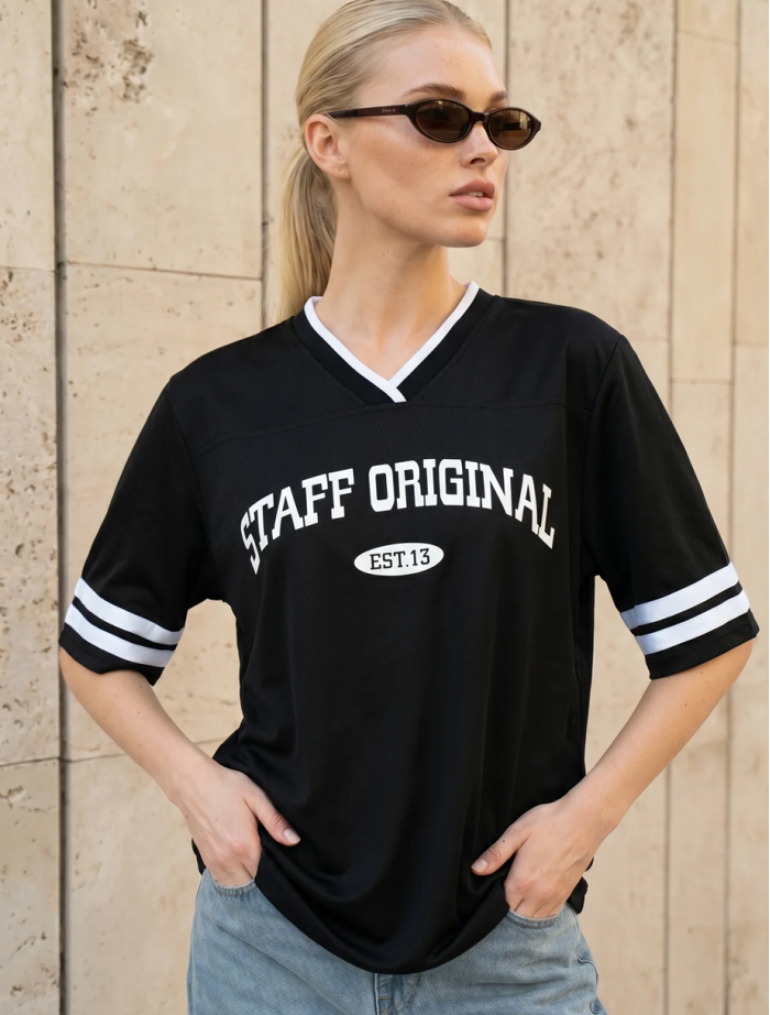 Koszulka Staff original 13 black oversize