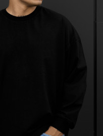 Longsleeve Staff black oversize