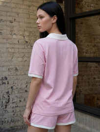 Komplet koszulka + spodenki Staff kolo pink