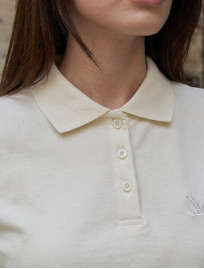 Polo Staff white logo