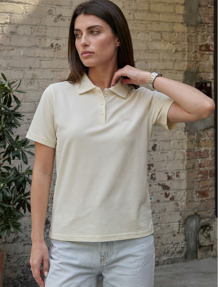 Polo Staff white logo