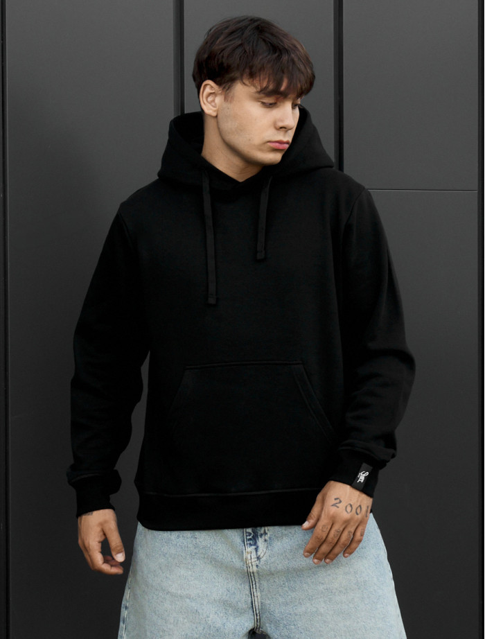 Bluza Staff black basic fleece
