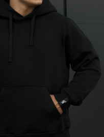 Bluza Staff black basic fleece
