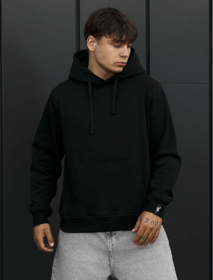 Bluza Staff black basic fleece