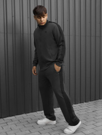 Dres Staff lampas zip logo dark gray