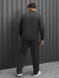 Dres Staff lampas zip logo dark gray