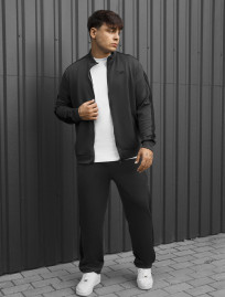 Dres Staff lampas zip logo dark gray