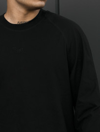 Longsleeve Staff black logo