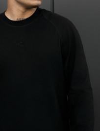 Longsleeve Staff black logo