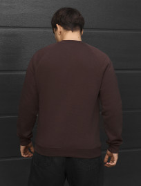 Bluza Staff logo brown fleece