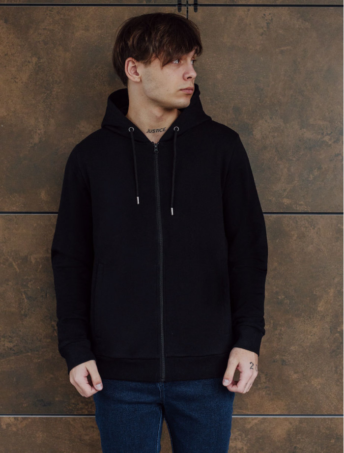 Bluza z kapturem Staff black zip