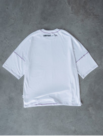 Koszulka Staff x SadSvit "Kolor Magnolii" white oversize