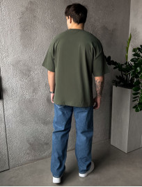 Koszulka Staff khaki basic oversize