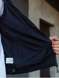 Bluza flisowa Staff black zip