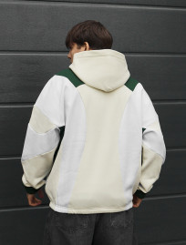 Bluza Staff mix zip oversize fleece