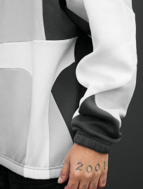 Bluza Staff mix zip 2 oversize fleece